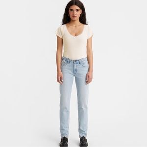 LEVIS MIDDY STRAIGHT WOMEN'S JEANS